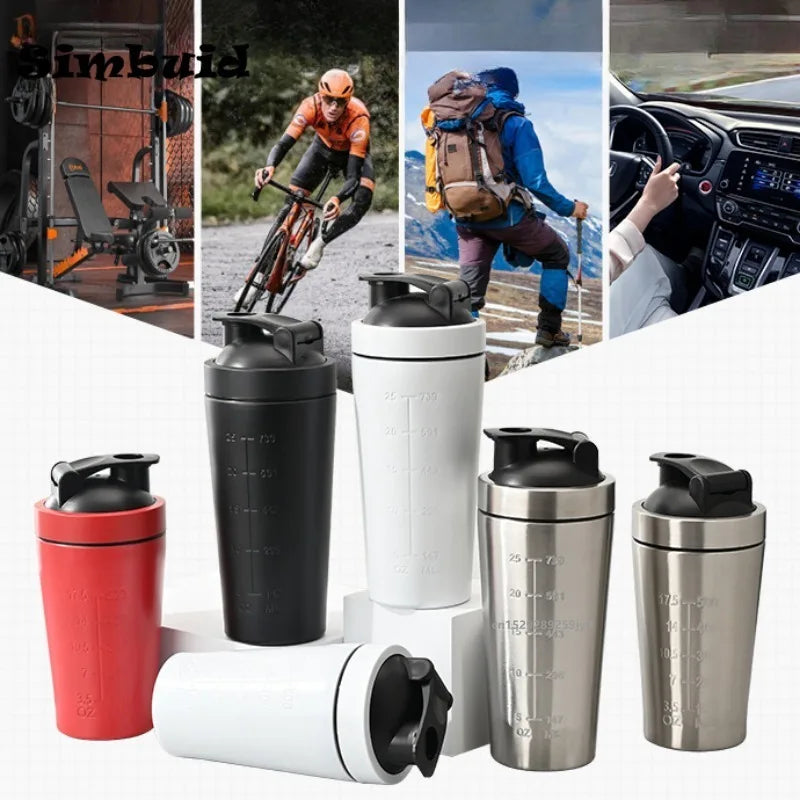 Stainless Steel Protein shaker cup 500-750ml