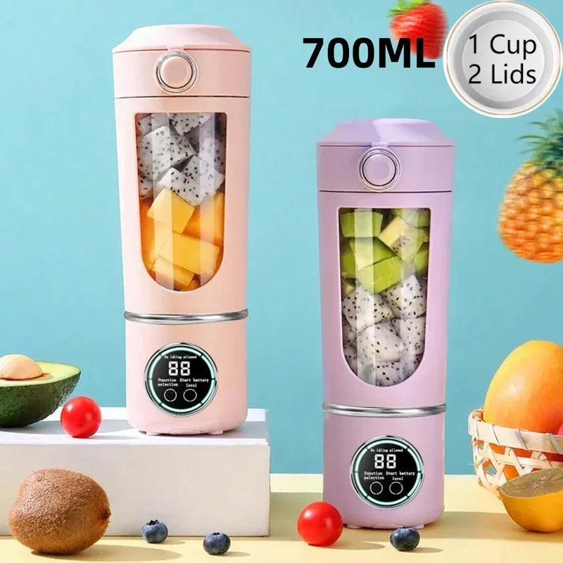 Portable Juice Blender 2-IN-1 bottle 700ml