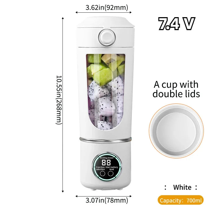 Portable Juice Blender 2-IN-1 bottle 700ml